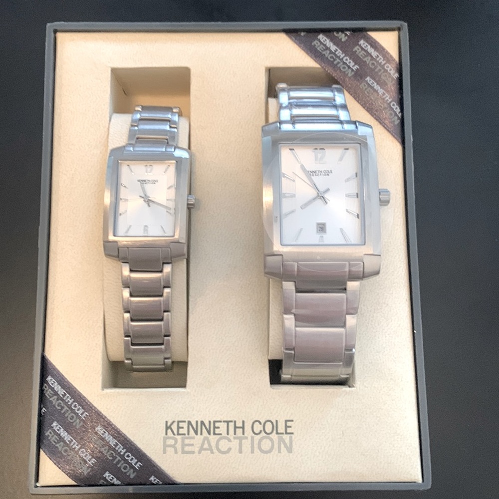 Brand New Kenneth Cole His & Hers Matching Watches